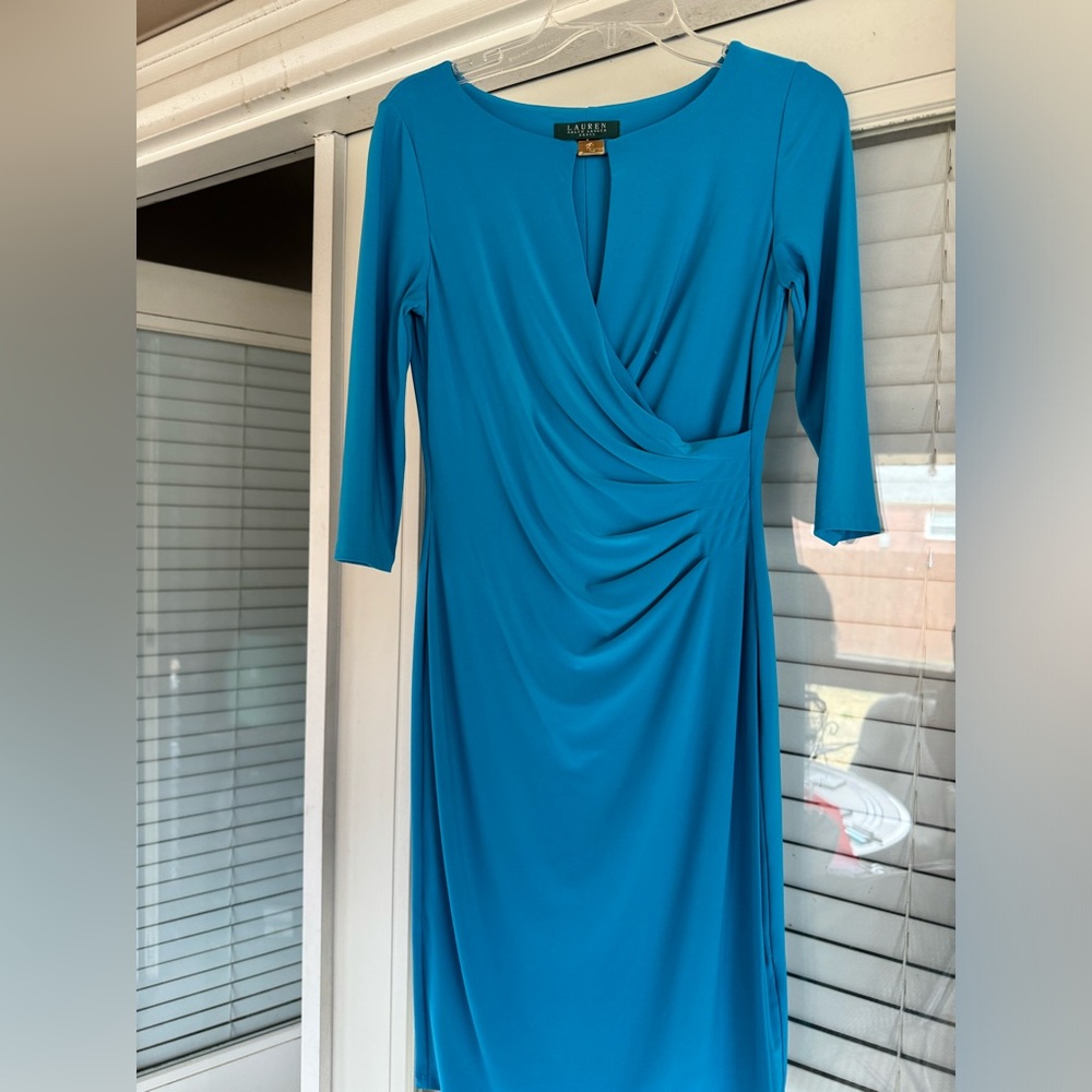 Ralph Lauren blue dress size‎ 4